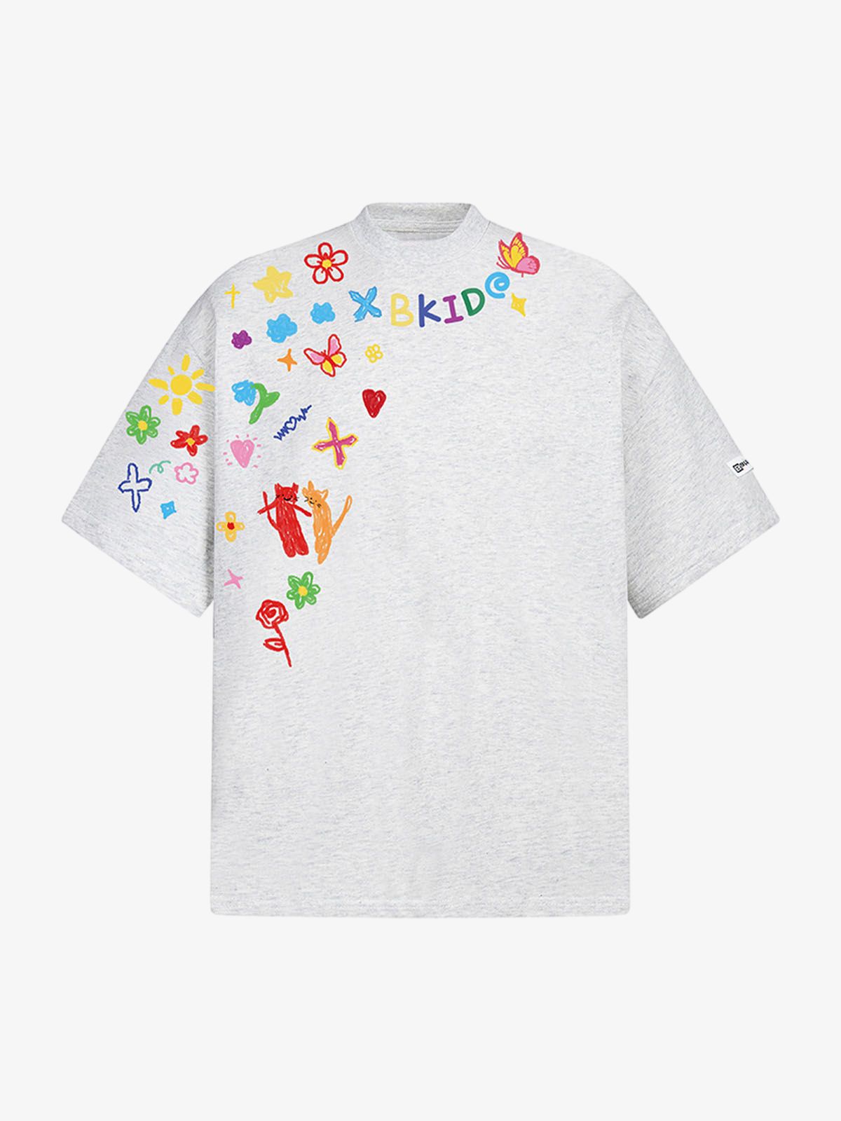 Revelse™ Retro Hand-Painted Graffiti Art T-Shirt