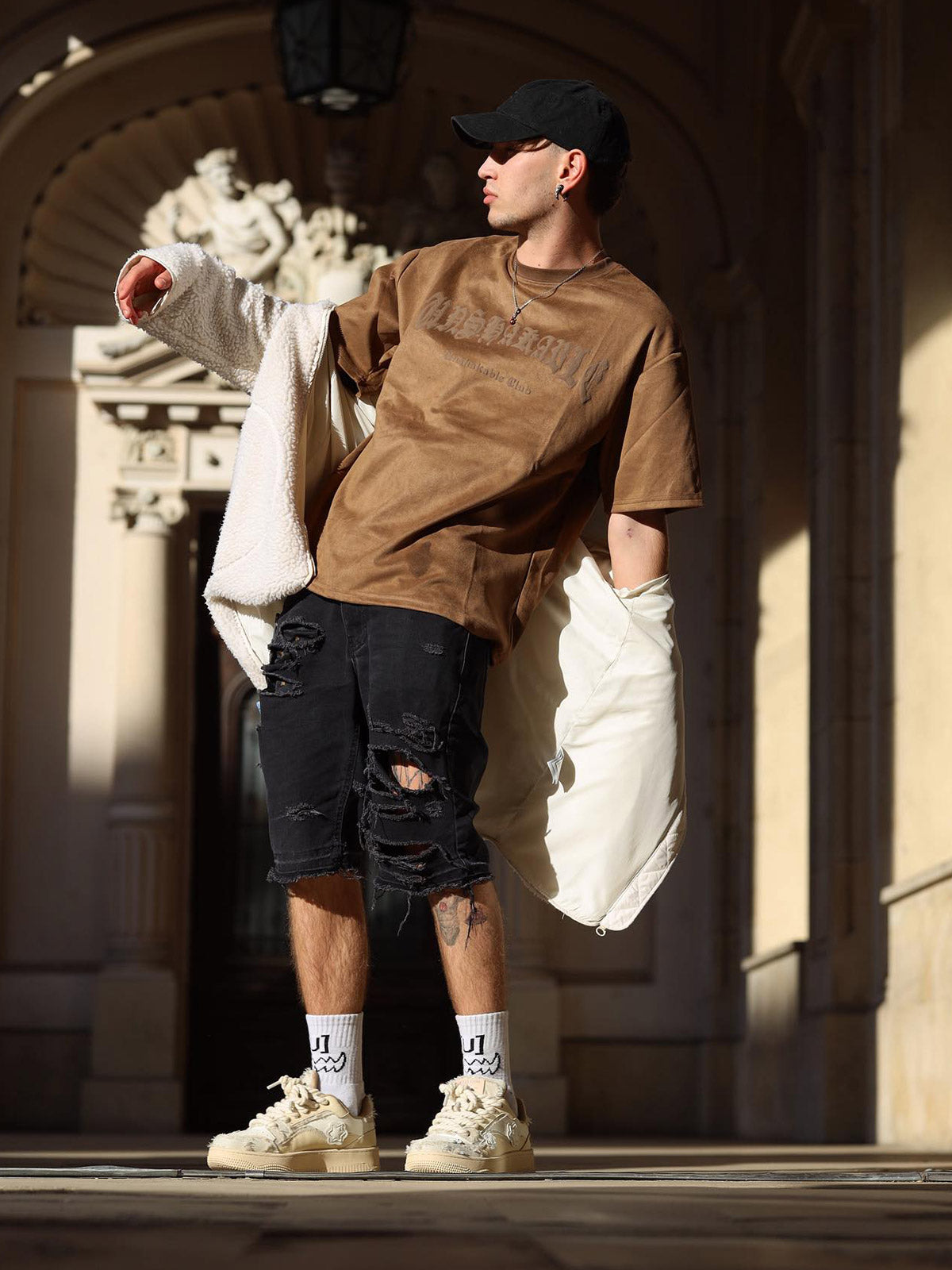 Revelse™ Vintage Skeleton Graphic T-Shirt
