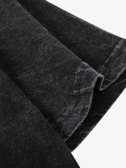 Revelse™ Doberman Print Washed Cotton T-Shirt