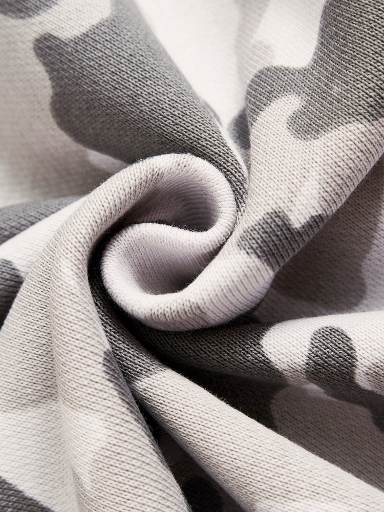 Revelse™ Oversized French Terry Camo Tracksuit Set