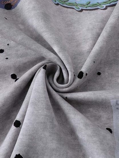 Revelse™ Retro Ink Splash Graphic T-Shirt