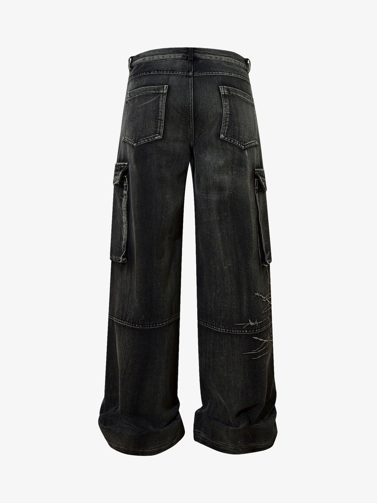 Revelse™ Embroidered Hip-Hop Street Style Jeans