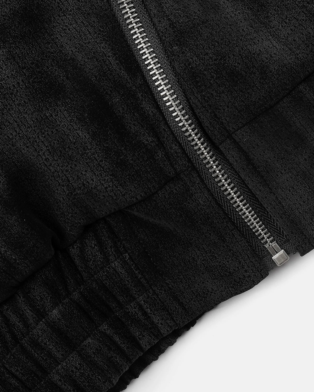 Soft faux fur finish and padded construction shown in detail