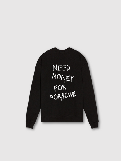 Revelse™ Unisex Cotton Crewneck Sweatshirt With Back Slogan