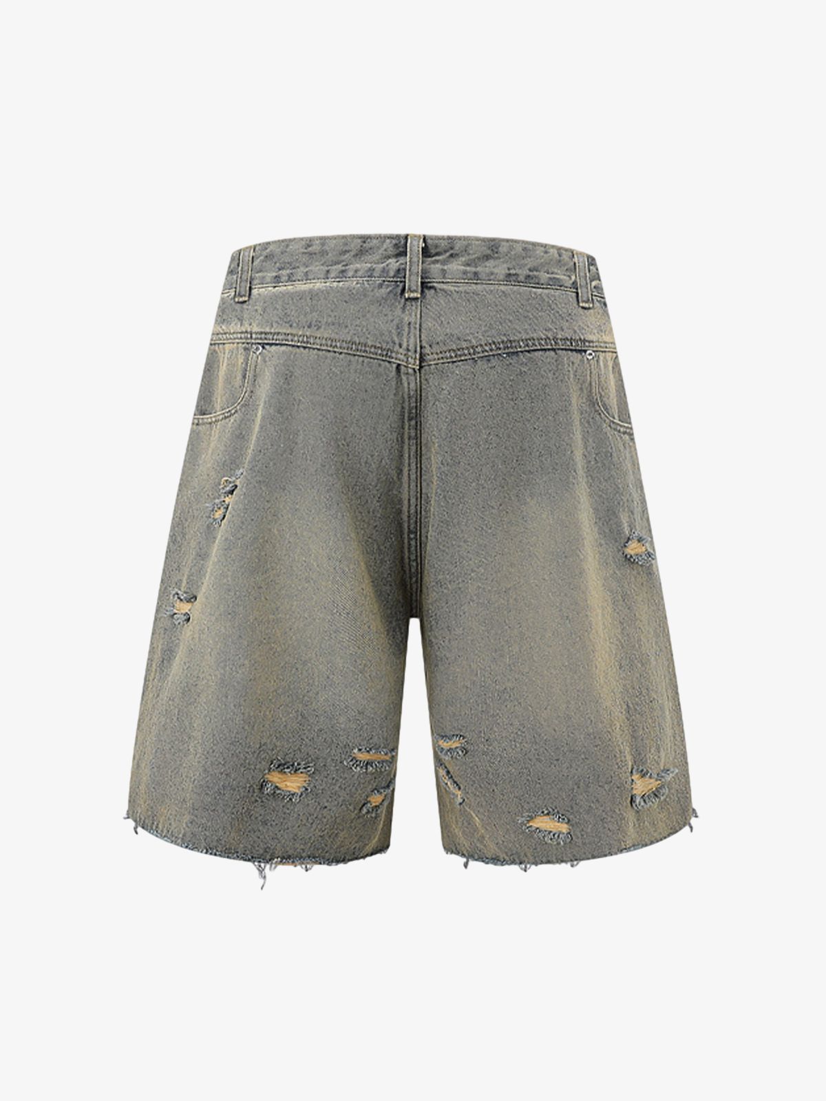 Revelse™ Men's Ripped Distressed Denim Jacket and Pants Set