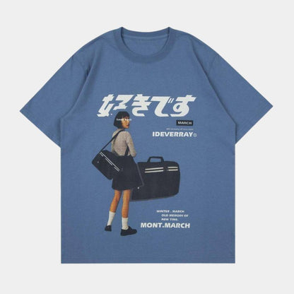 Revelse™ Graphic Printed Traveller T-Shirt