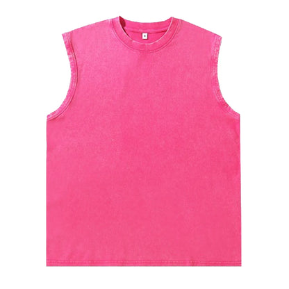 Revelse™  Men's Cotton Washed Sleeveless Tank Top