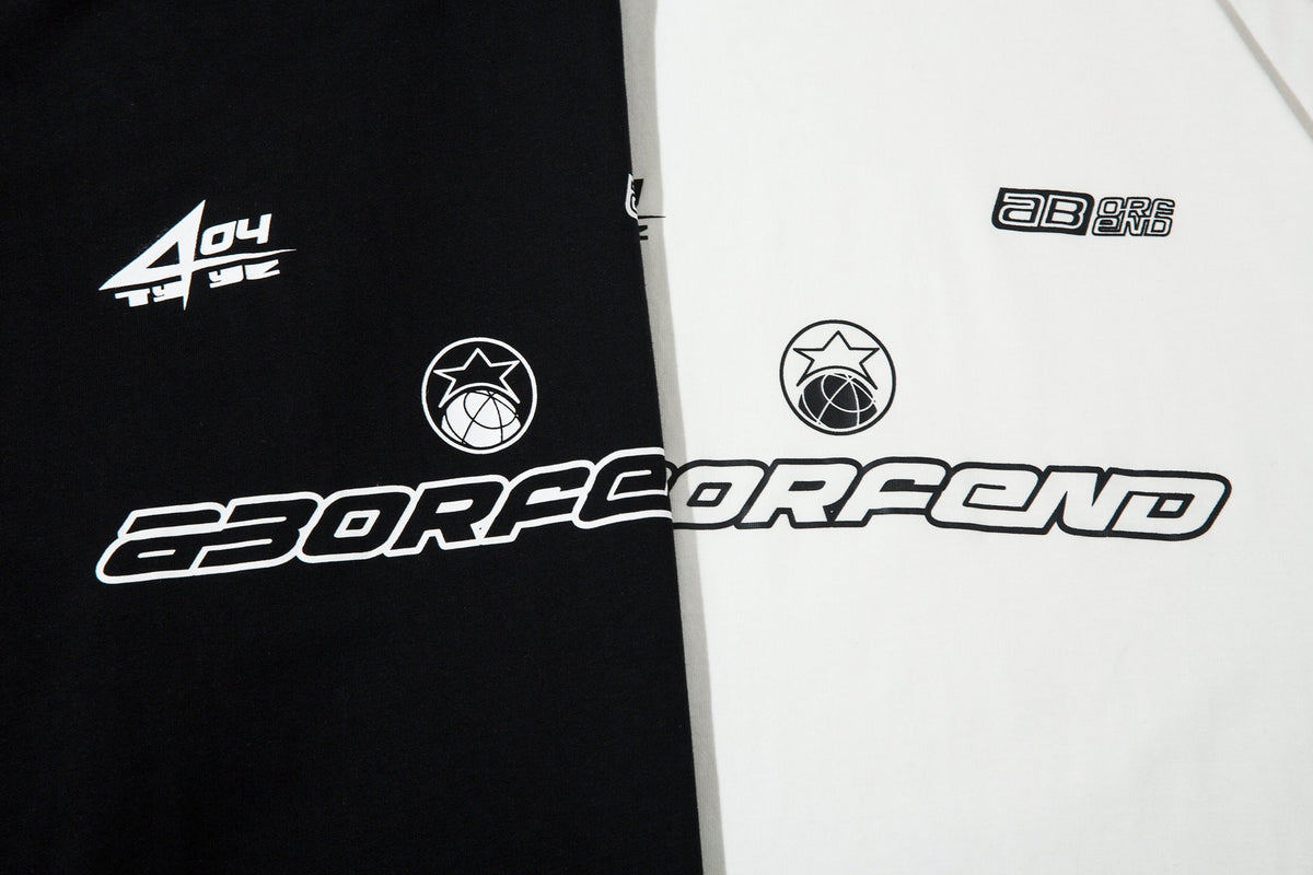 Revelse™ Oversized Varsity Racing Graphic T-Shirt