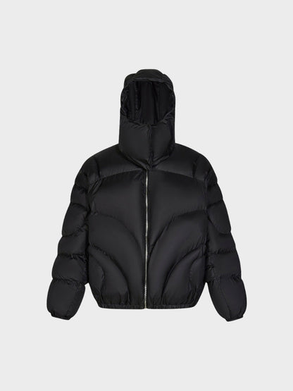 Revelse™ Puffer Jacket Quilted Stand Collar With Removable Hood