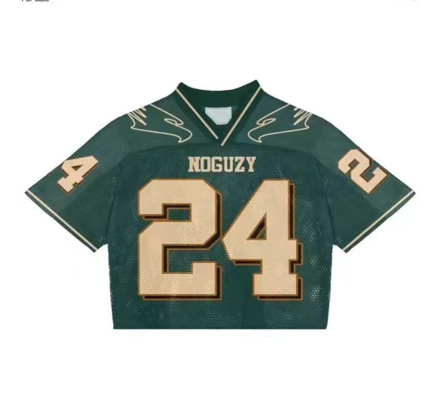 Revelse™ Unisex Mesh Football Jersey with Graphic Print
