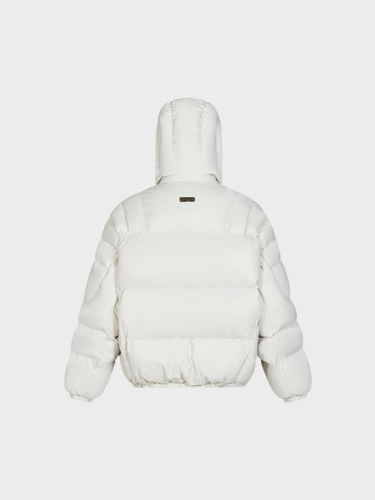 Revelse™ Puffer Jacket Quilted Stand Collar With Removable Hood