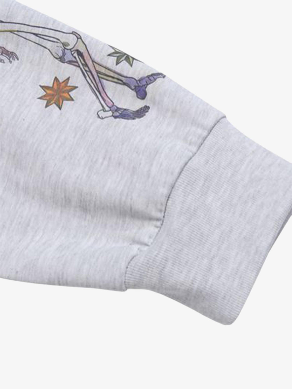 Revelse™ Men's Graffiti Print Long Sleeve Streetwear T-Shirt