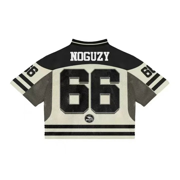 Revelse™ Unisex Mesh Football Jersey with Graphic Print