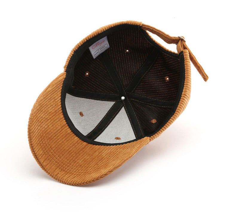 Revelse™ Solid Corduroy Baseball Cap