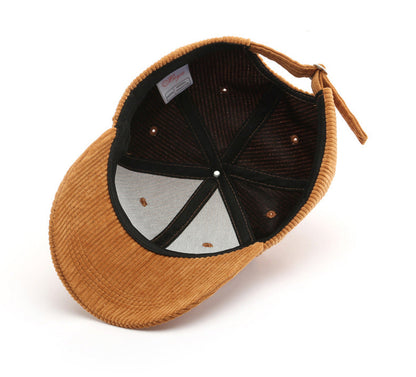 Revelse™ Solid Corduroy Baseball Cap