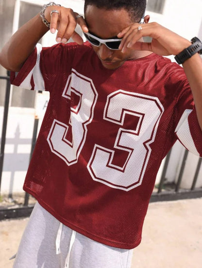 Revelse™ Print Mesh Jersey Shirt