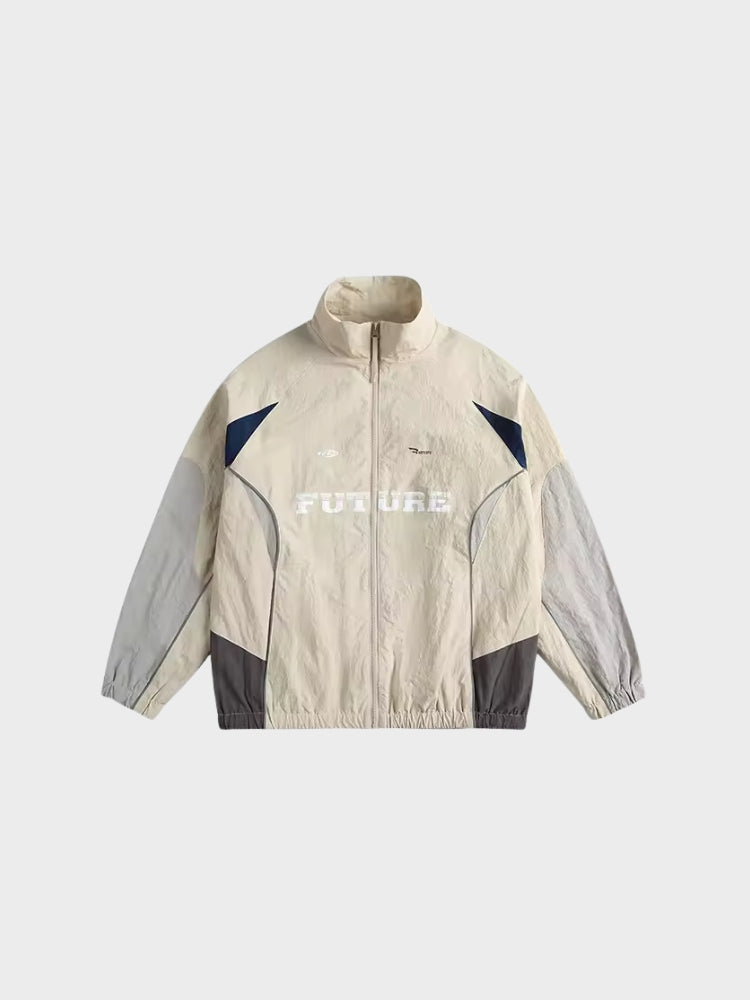 Revelse™ Polyester Stand Collar Track Jacket Lightweight