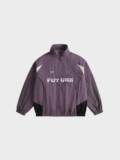 Revelse™ Polyester Stand Collar Track Jacket Lightweight