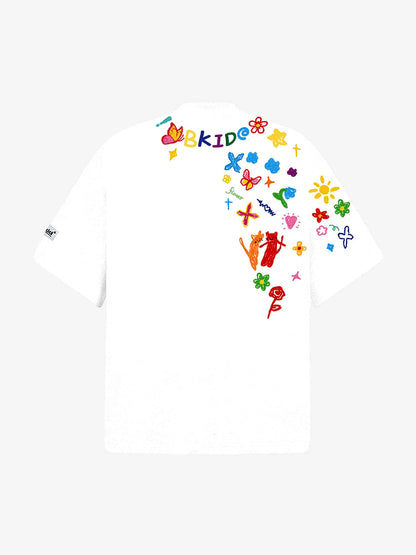 Revelse™ Retro Hand-Painted Graffiti Art T-Shirt