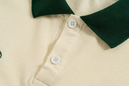 Revelse™ Embroidered Varsity Polo Shirt for Men
