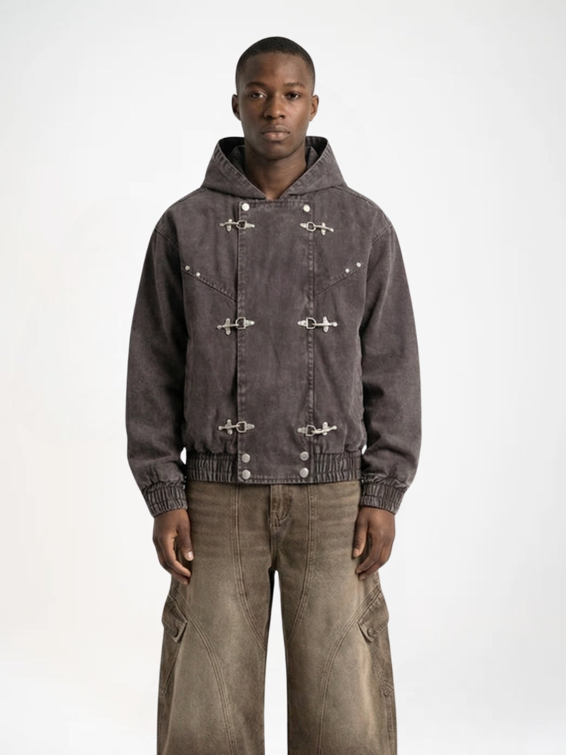 Revelse™ Cotton Denim Toggle Jacket