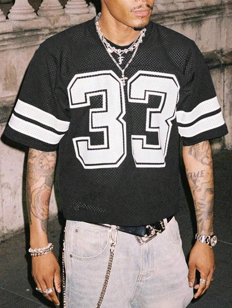 Revelse™ Print Mesh Jersey Shirt