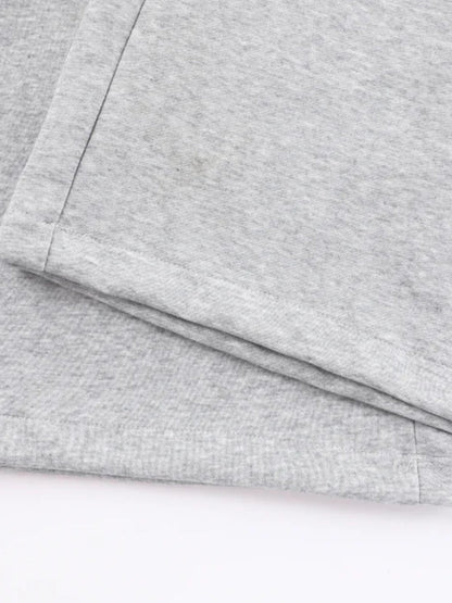 Revelse™ Wide-Leg Cotton Joggers with Side Stripe Panels