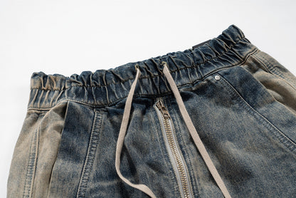 Revelse™ Wide Leg Multi-Pocket Loose Fit Straight Jeans