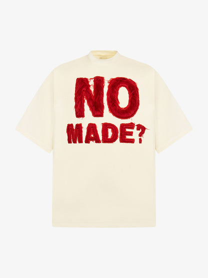 Revelse™ Retro Embroidered Patch Heavy Cotton T-Shirt