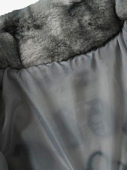 Revelse™ Heavy-Duty Faux Lambswool Tie-Dye Urban Jacket