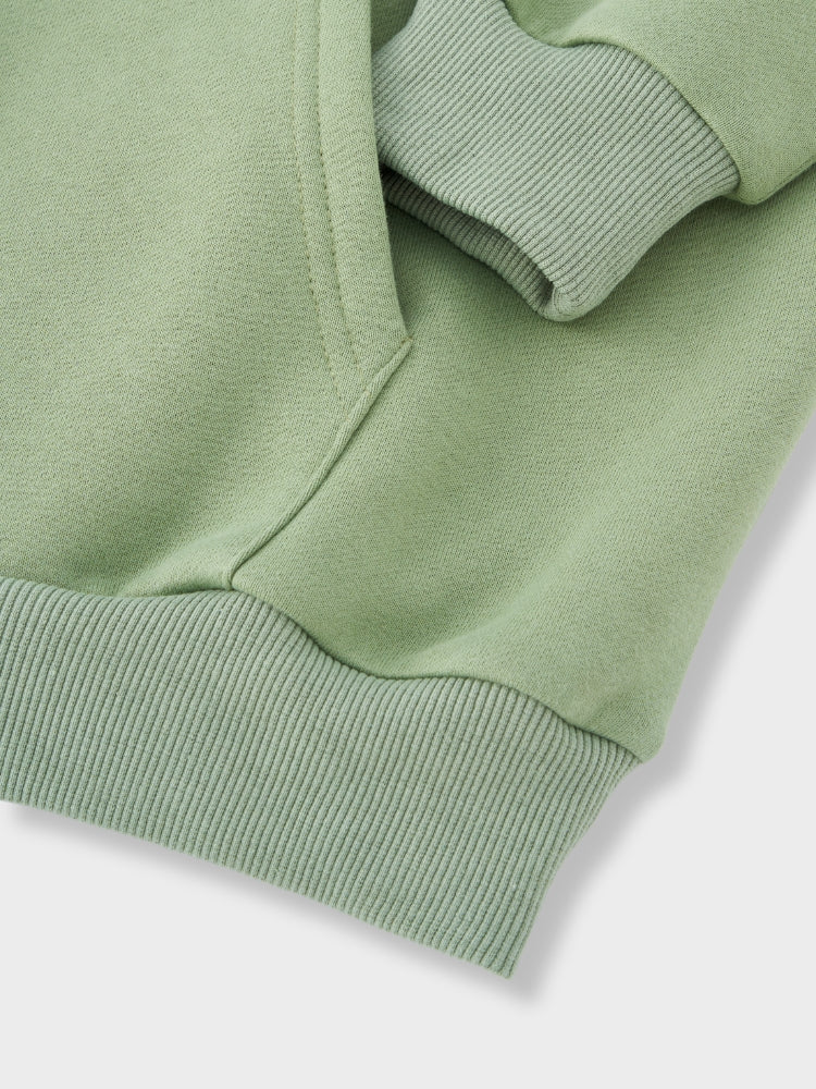 Revelse™ Oversized Cotton Blend Hoodie and Jogger Tracksuit Set Light Green