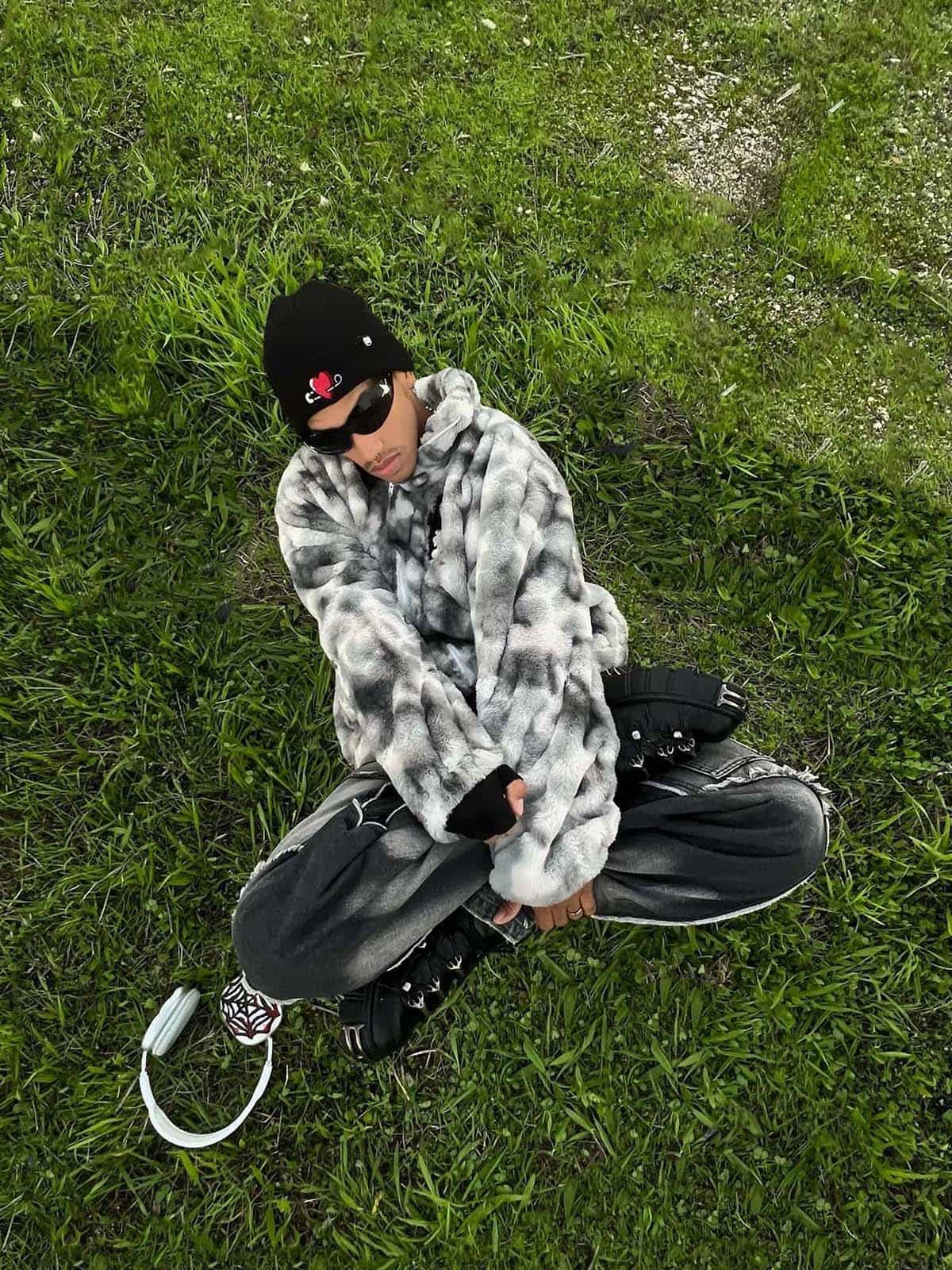 Revelse™ Heavy-Duty Faux Lambswool Tie-Dye Urban Jacket