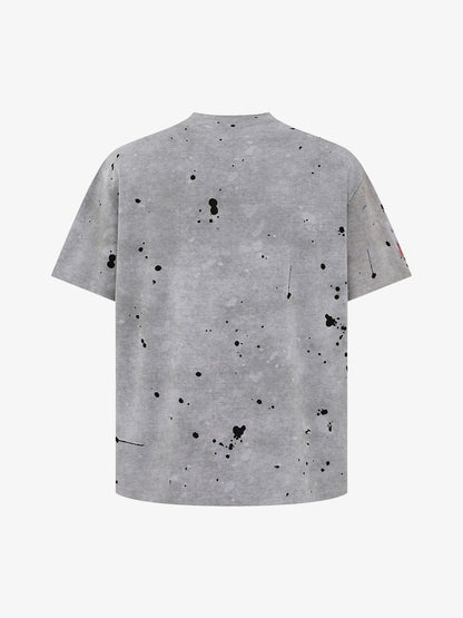 Revelse™ Retro Ink Splash Graphic T-Shirt