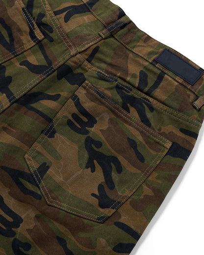 Revelse™ Men's Metal Clasp Camo Shorts
