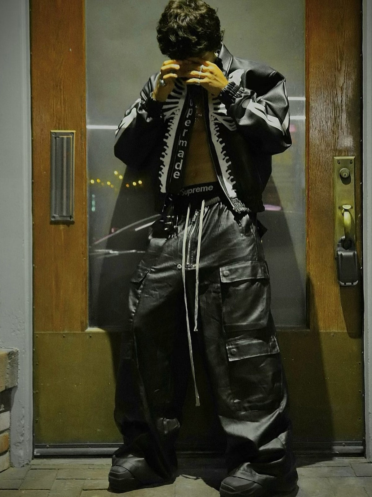 Revelse™ Black Porterville Cargobelas Cargo Pants