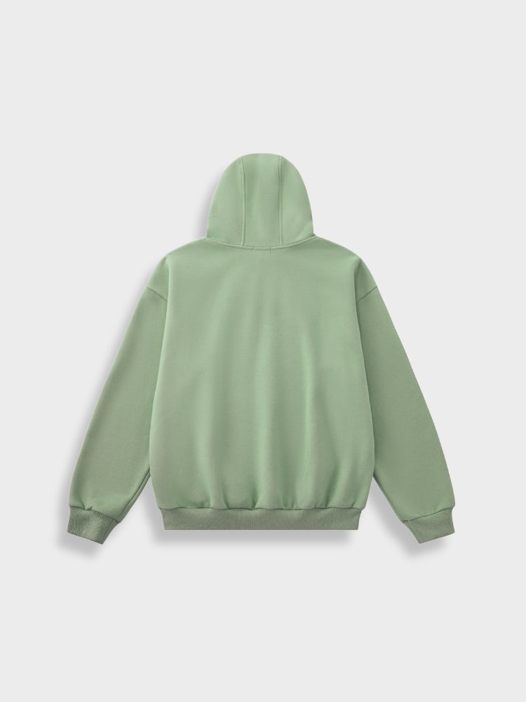 Revelse™ Oversized Cotton Blend Hoodie and Jogger Tracksuit Set Light Green