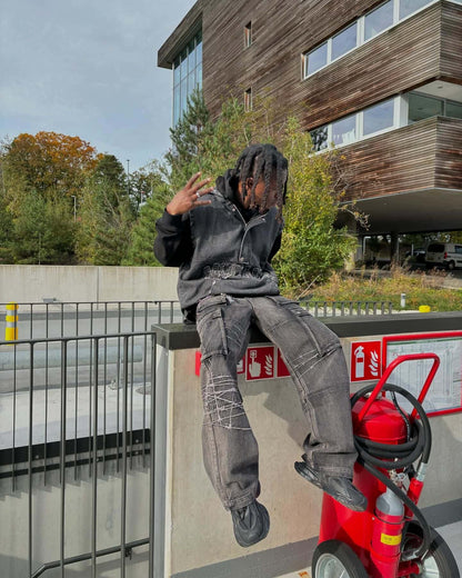 Revelse™ Embroidered Hip-Hop Street Style Jeans
