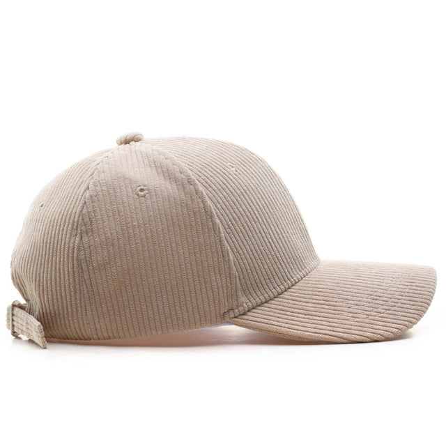 Revelse™ Solid Corduroy Baseball Cap