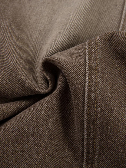Revelse™ Vintage Washed Men's Workwear Barrel Jeans