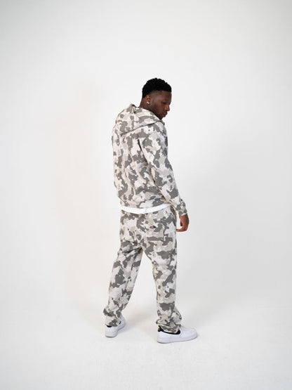 Revelse™ Oversized French Terry Camo Tracksuit Set