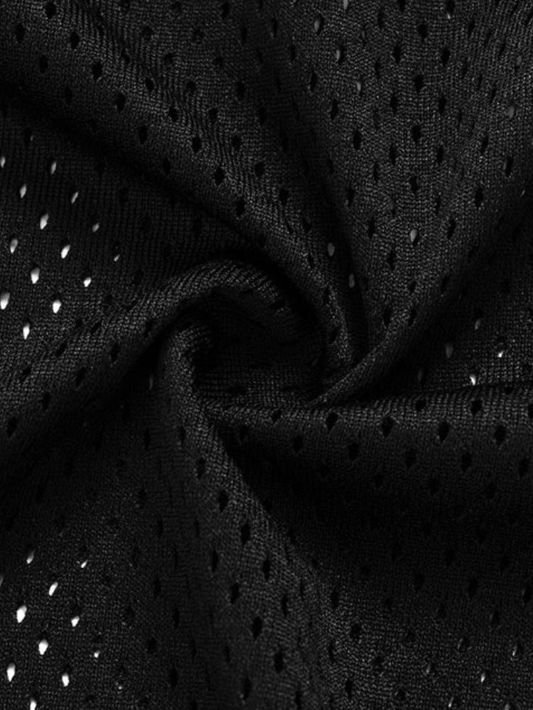 Revelse™ Mesh Varsity Short-Sleeve Sports Jersey with Oversized Numeral