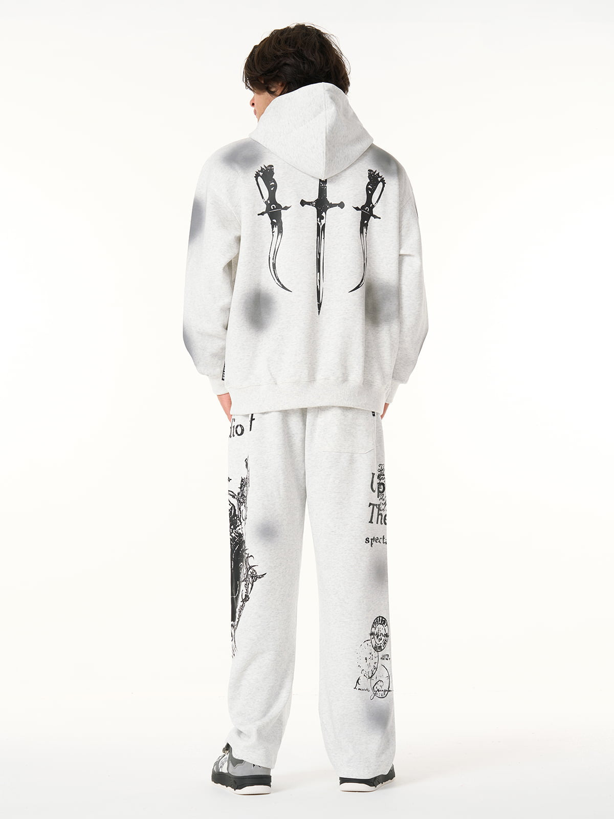 Revelse™ Graphic Print Hooded Jacket for Men