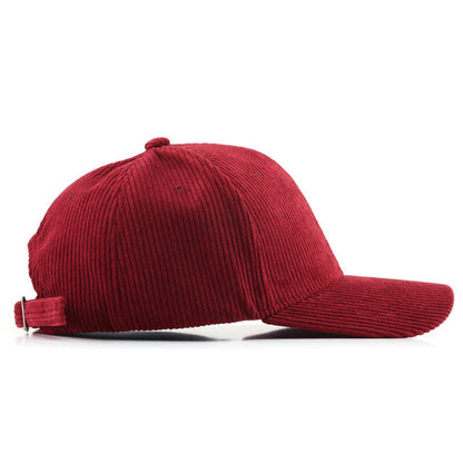 Revelse™ Solid Corduroy Baseball Cap