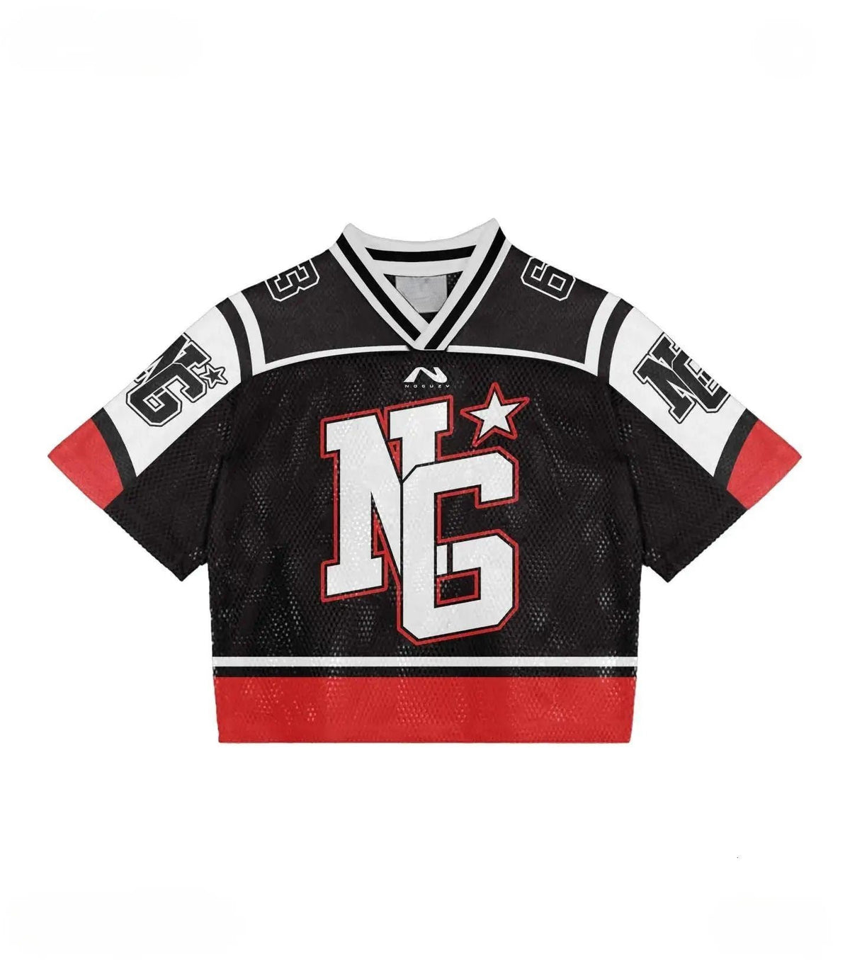 Revelse™ Unisex Mesh Football Jersey with Graphic Print