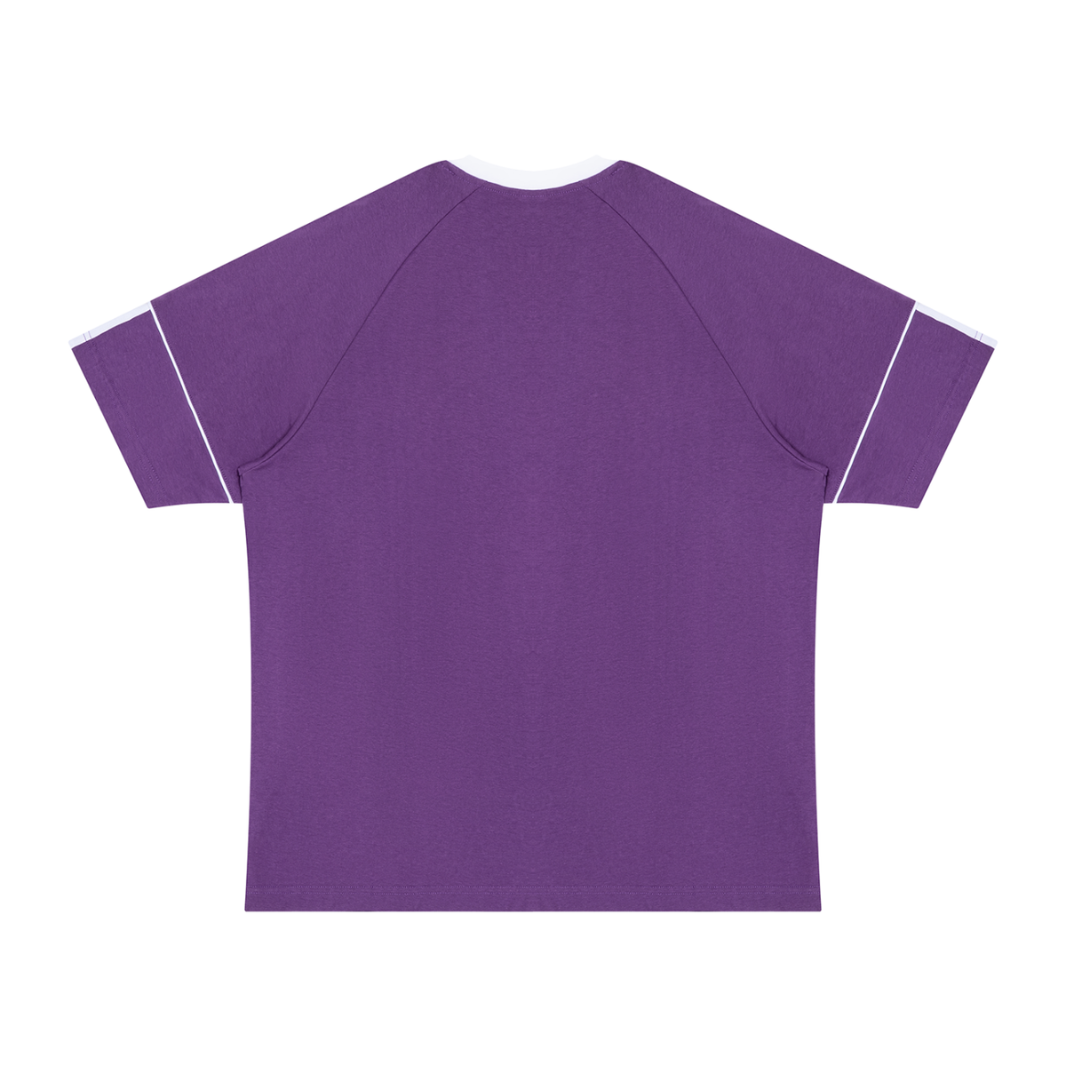 Cotton colour block T-shirt displayed for everyday styling