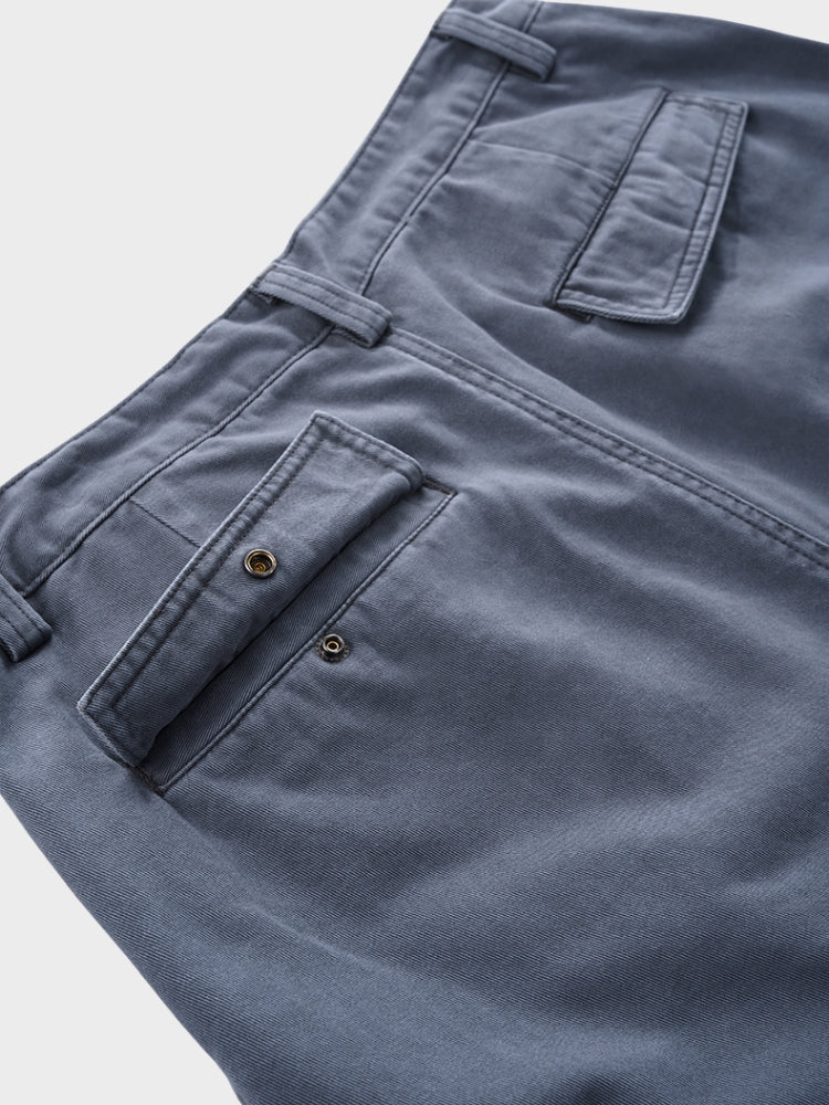 Revelse™ Oversized Wrinkled Cargo Denim Pants Elastic Waist