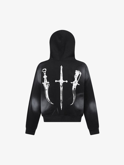 Revelse™ Graphic Print Hooded Jacket for Men