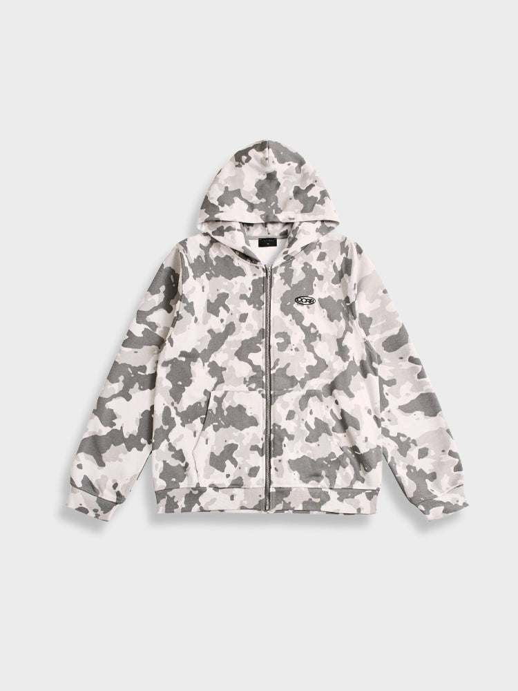 Revelse™ Oversized French Terry Camo Tracksuit Set