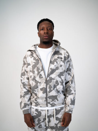 Revelse™ Oversized French Terry Camo Tracksuit Set