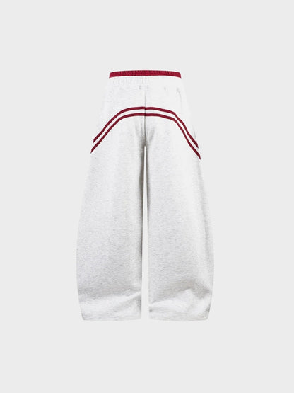 Revelse™ Cotton Blend Balloon-Leg Joggers with Contrast Waistband